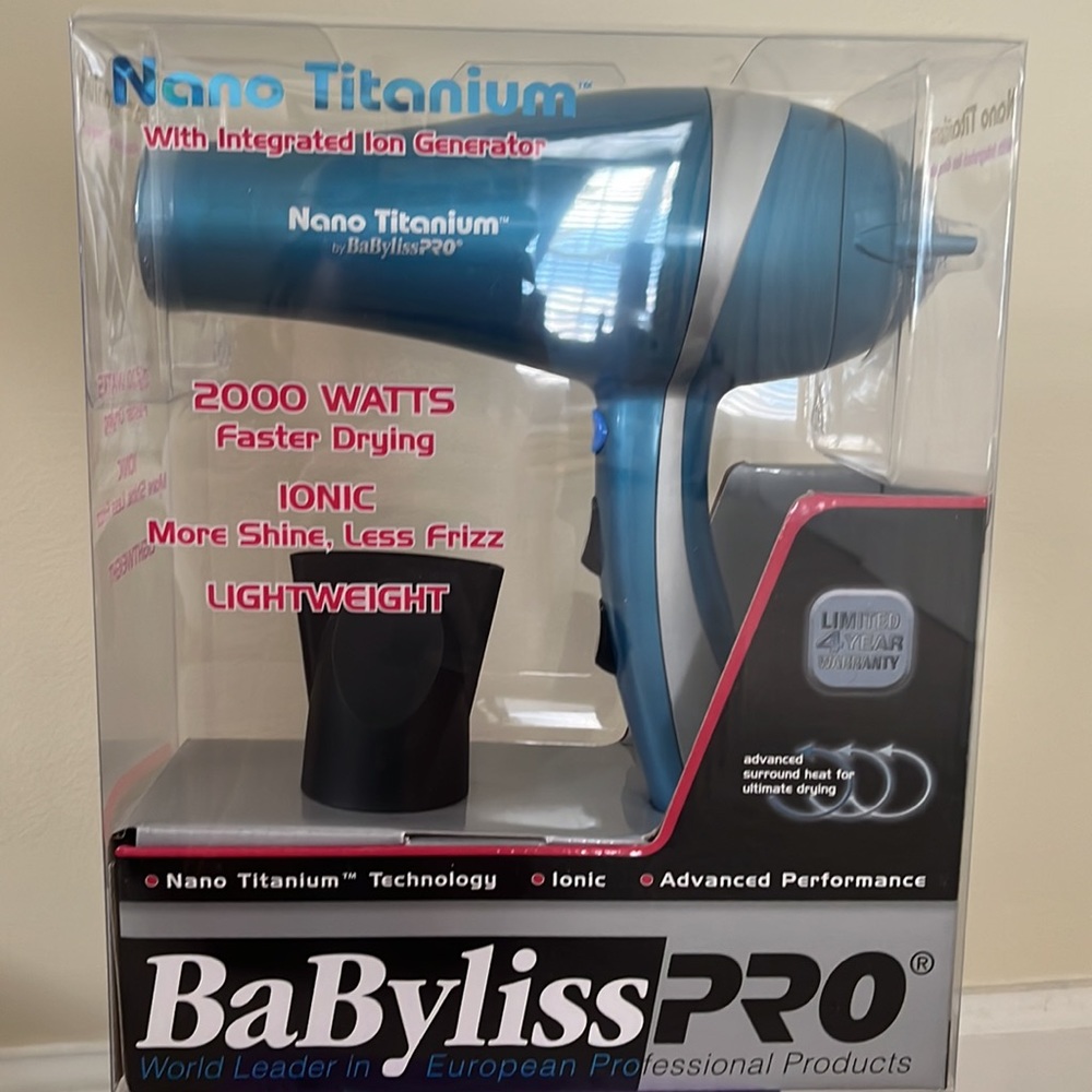 BaByliss Pro Hair Dryer NWT